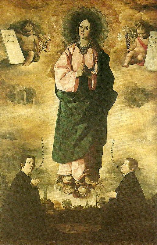 Francisco de Zurbaran immaculate virgin Germany oil painting art